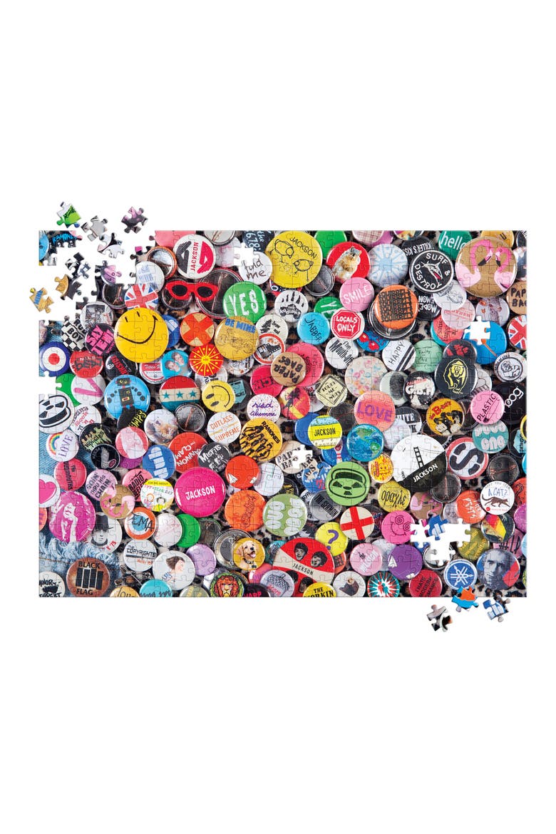 Find Me Buttons 500-Piece Personalized Puzzle, Main, color, MULTI COLOR