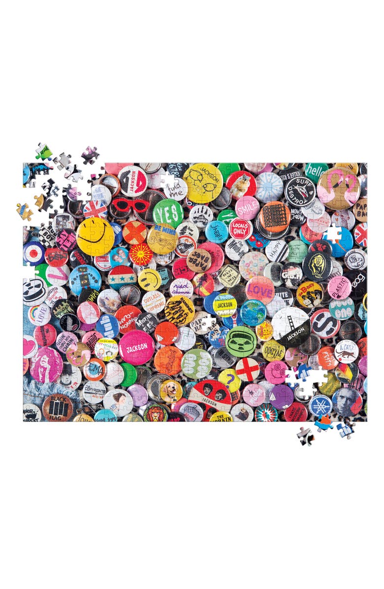 I See Me! Find Me Buttons 500-Piece Personalized Puzzle, Main, color, Multi Color