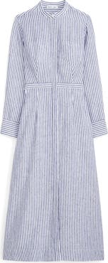 Alex Mill Isabella Long Sleeve Stripe Linen Shirtdress