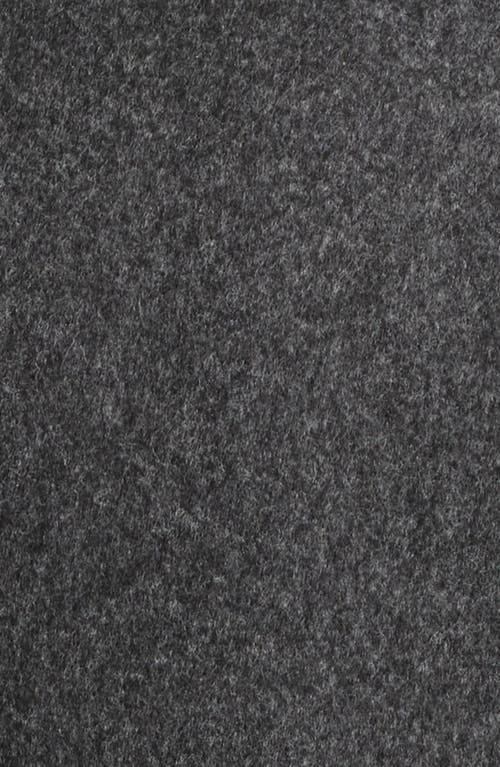 Sam Edelman Faux Fur Collar Zip-up Jacket In Gray