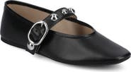 Journee Collection Naveah Studded Ballet Flat