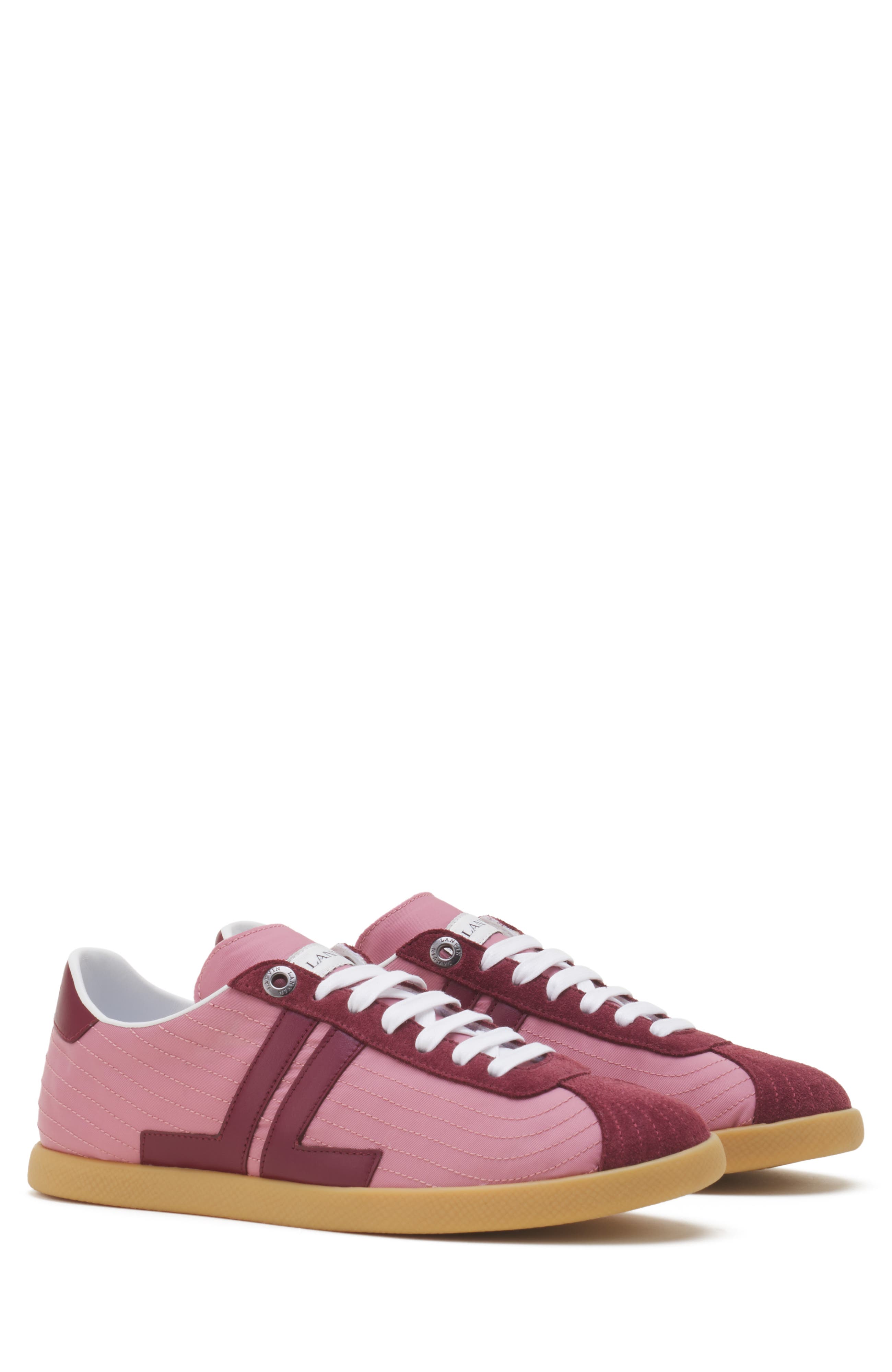 Glen 2.0 Sneakers In Nylon, Alternate, color, Pink/Burgundy