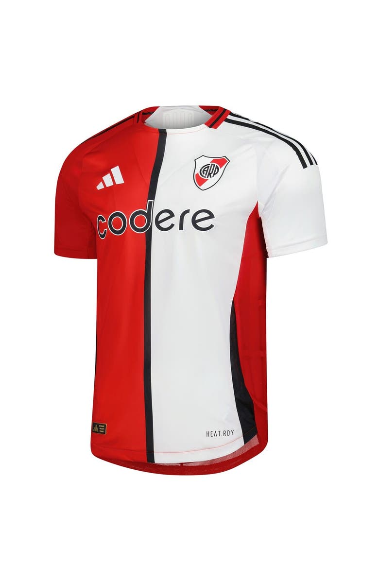 adidas Men's adidas  White/Red Club Atlético River Plate 2024/25 Third Authentic Jersey, Alternate, color, White