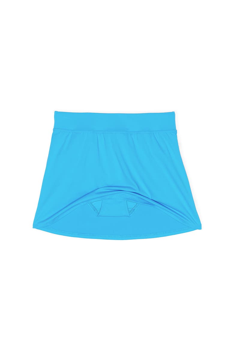 Tummy Control Skirt Swim Bottoms, Alternate, color, Turquoise