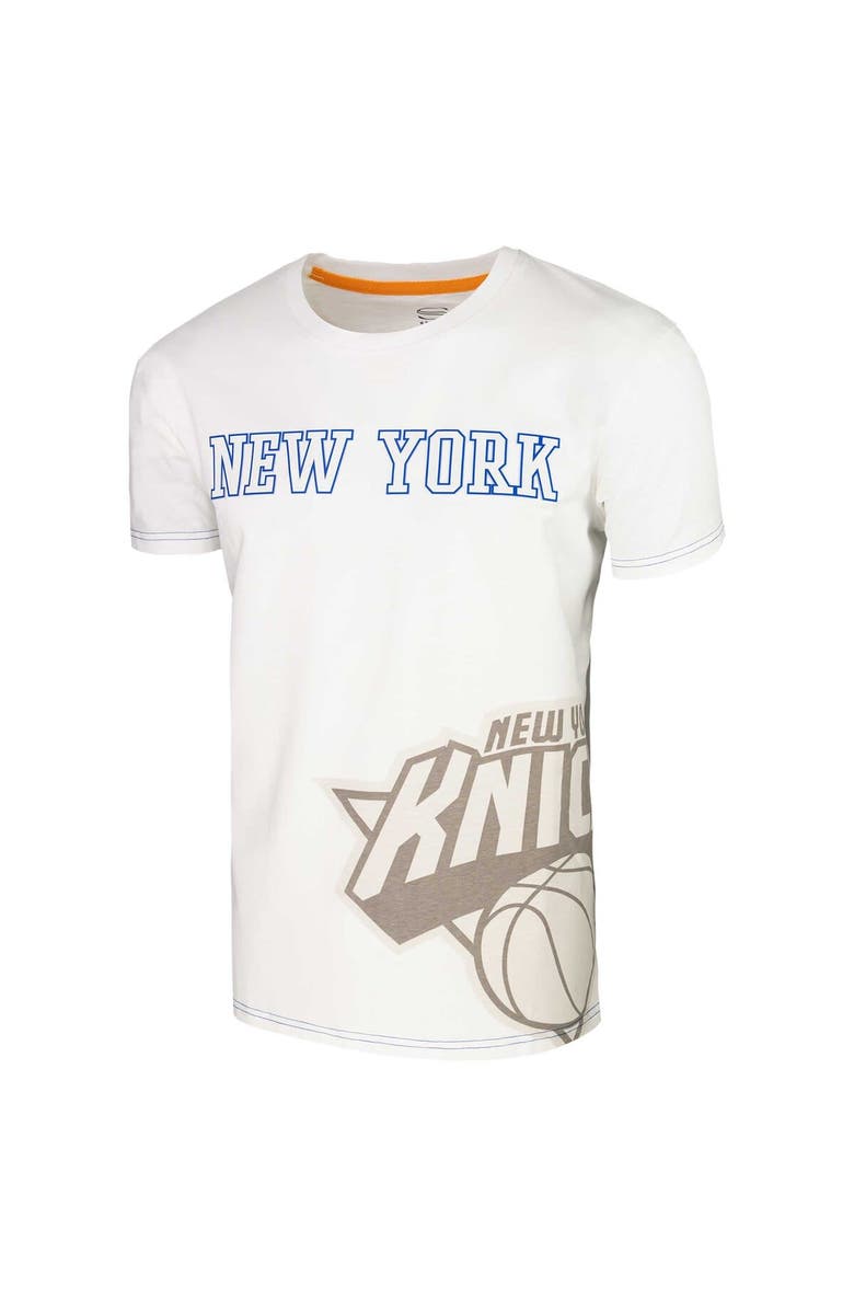 Stadium Essentials Unisex Stadium Essentials White New York Knicks Scoreboard T-Shirt, Alternate, color, White