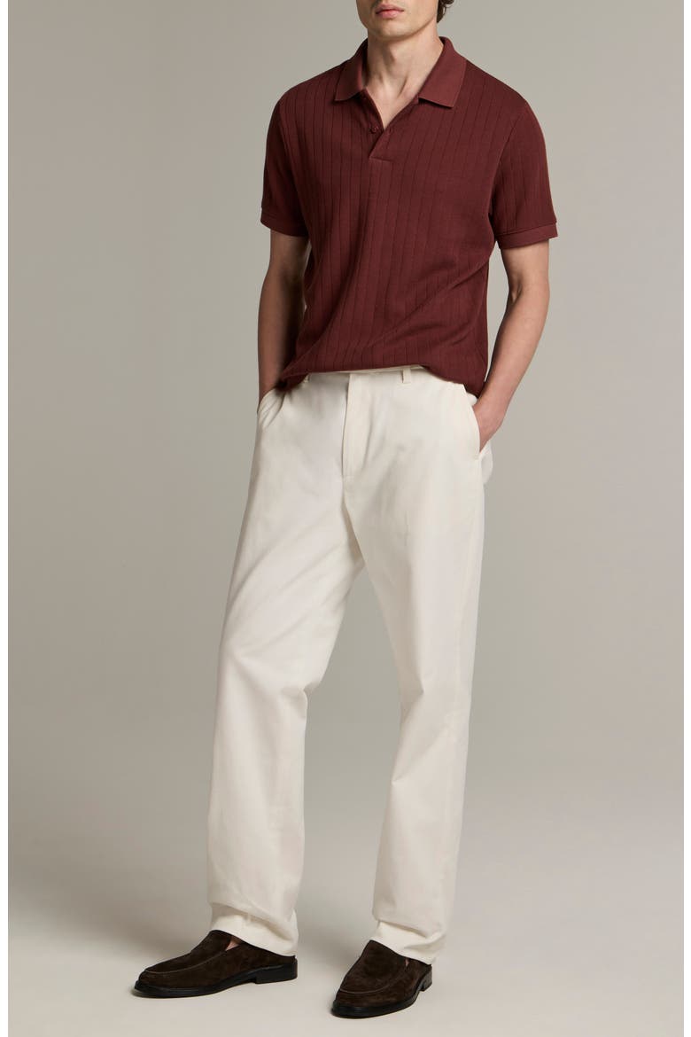 Drop Needle Stripe Pima Cotton Polo, Alternate, color, DEEP SATIN