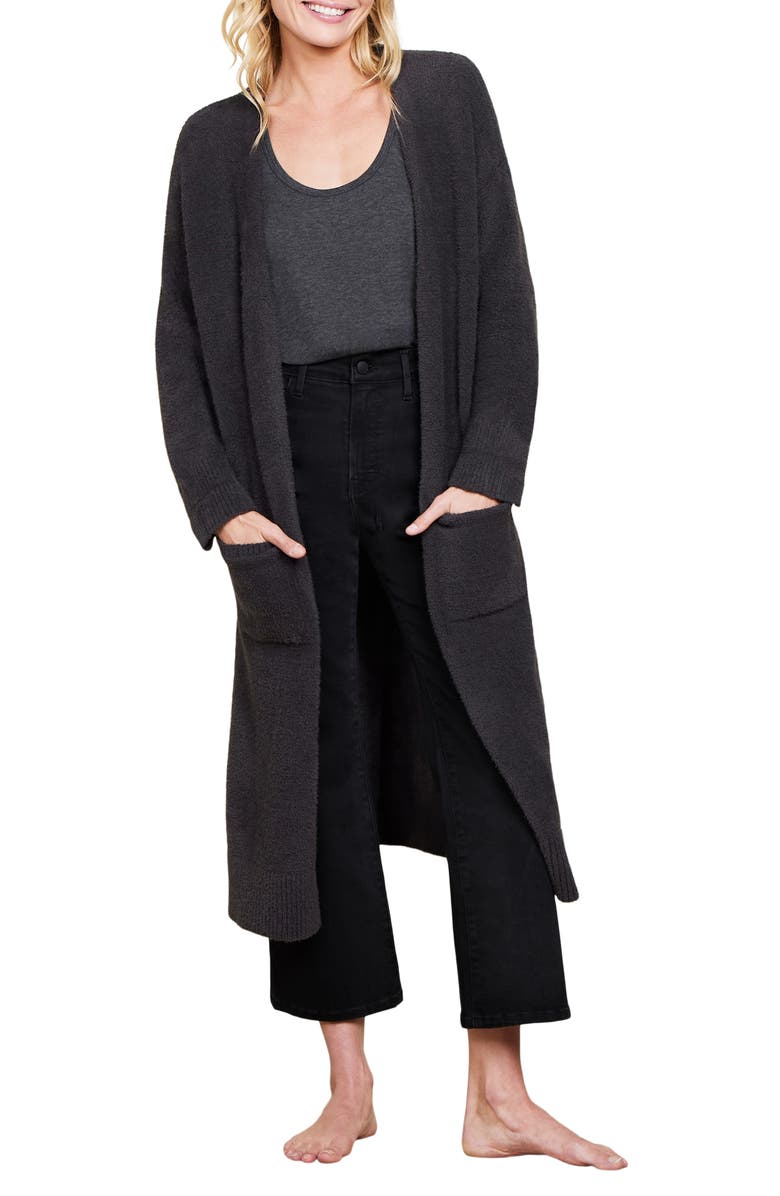 Barefoot Dreams<sup>®</sup> CozyChic<sup>®</sup> Luxe High Slit Long Cardigan, Main, color, 