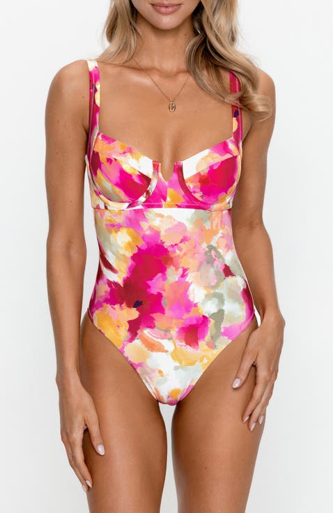 Underwire Cheeky One-Piece Swimsuit