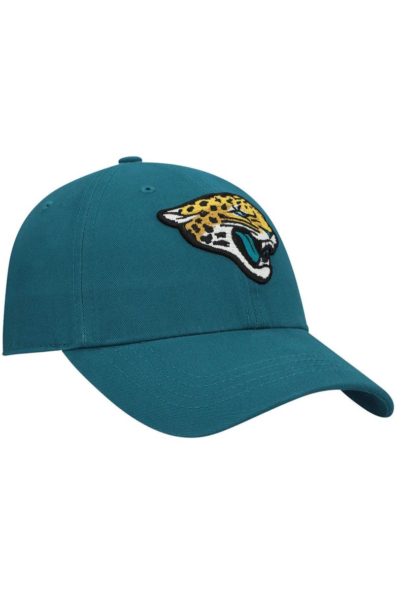Women's '47 Teal Jacksonville Jaguars Miata Clean Up Secondary Adjustable Hat, Alternate, color, Teal