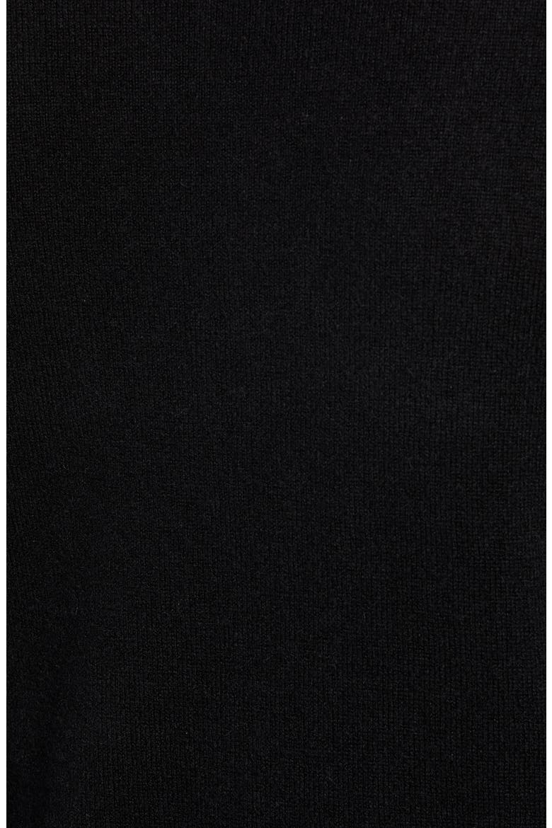 Everyday Cashmere Regular Fit V-Neck Sweater, Alternate, color, BLACK
