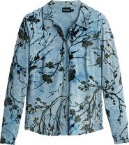 Desigual Floral Print Button-Up Shirt