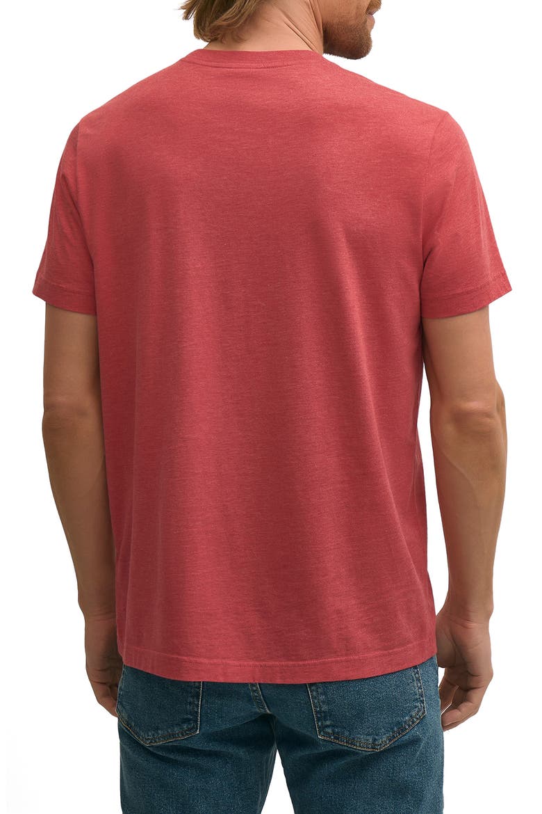 Logo Graphic T-shirt, Alternate, color, RED/ ORANGE HEATHER