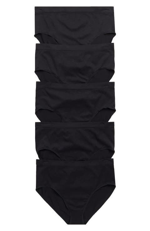 Seamless 5-Pack Full Briefs