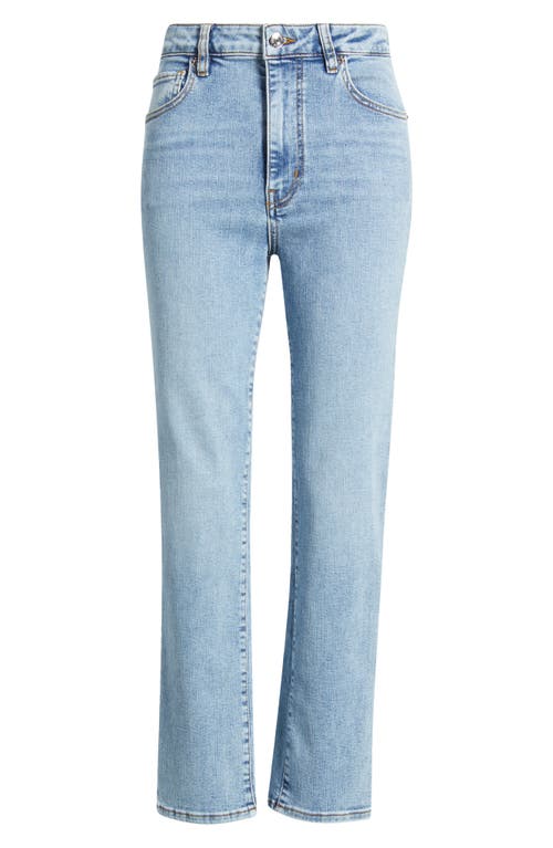 FRAME FRAME THE PENCIL CROP HIGH WAIST ANKLE SLIM STRAIGHT LEG JEANS