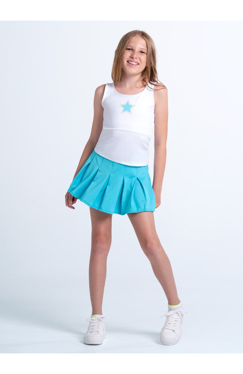Lucky in Love Girls' Starlane Tank Top, Alternate, color, White