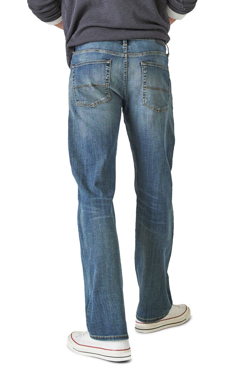 Lucky Brand 363 Straight CoolMax<sup>®</sup> Jeans, Alternate, color, Harrison