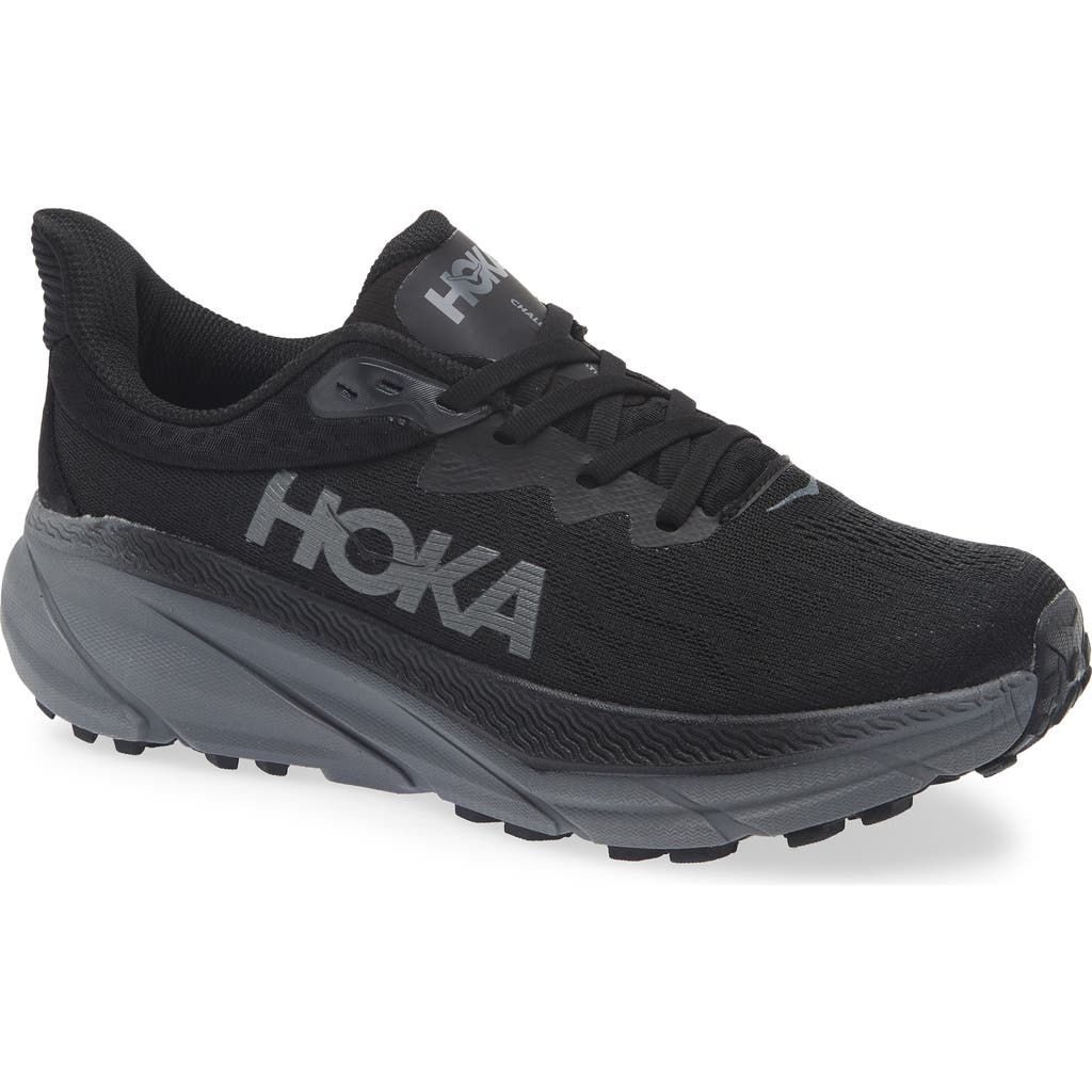 Hoka Challenger 7 Running Shoe In Black