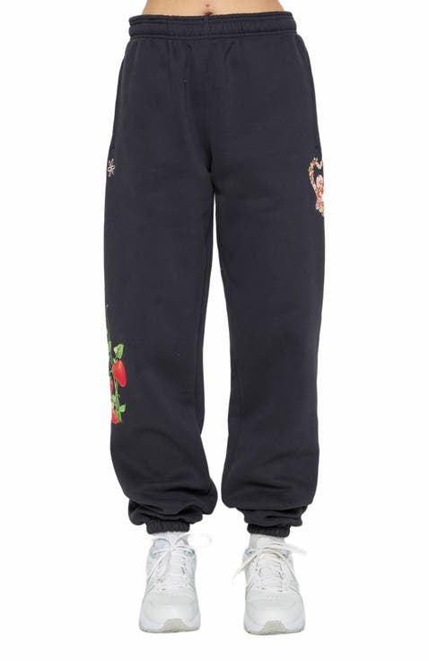 | Life Is Sweet Sweatpants , Black , X-Large , 5