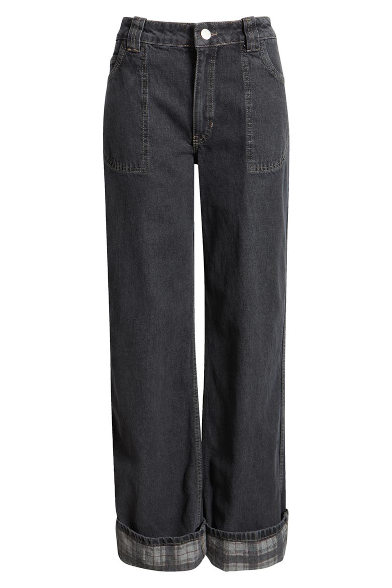 Sylvie Straight Leg Jeans, Main, color, MULTI