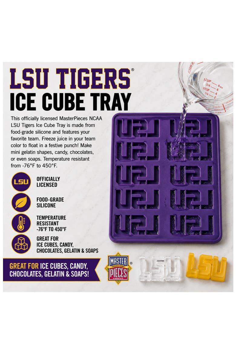 LSU Tigers Ice Cube Tray, Alternate, color, Multicolor