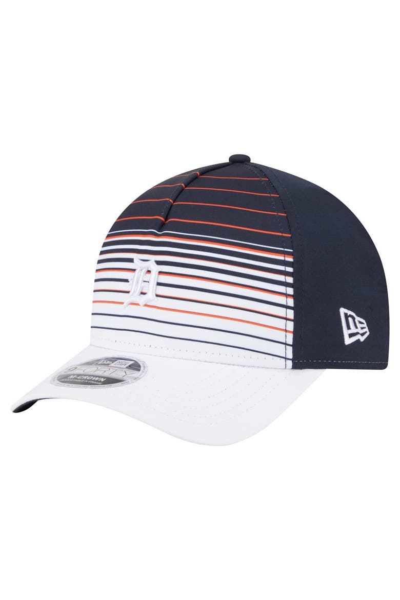 Men's New Era  Navy Detroit Tigers Gradient 9FORTY M-Crown Adjustable Hat, Main, color, Navy