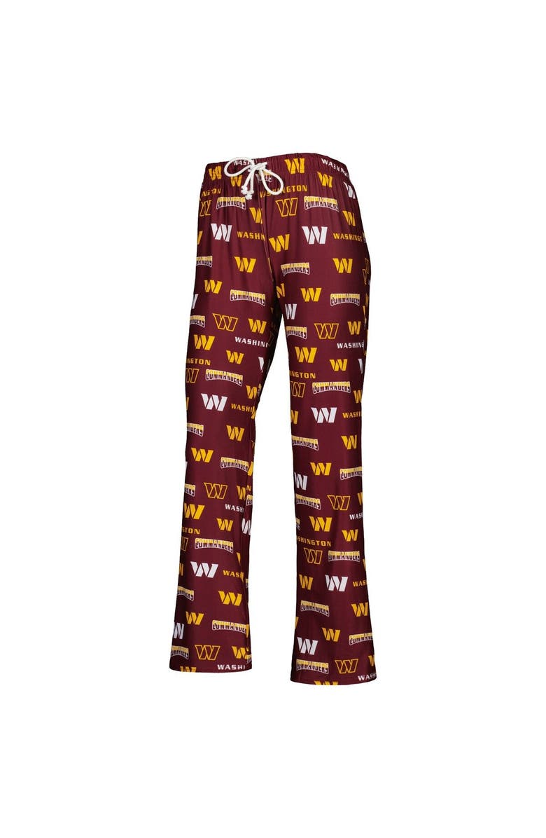 CONCEPTS SPORT Women's Concepts Sport Burgundy Washington Commanders Breakthrough Knit Pants, Alternate, color, 