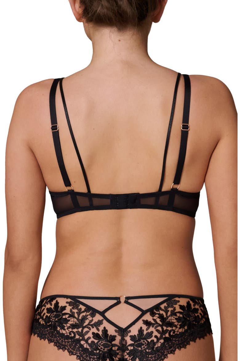Fantasme Underwire Triangle Bra, Alternate, color, LIGHT TATOO