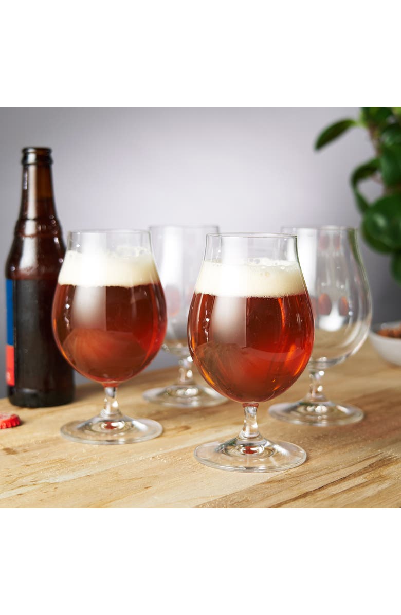 SPIEGELAU Tulip Beer Glass Set of 4, Alternate, color, Clear