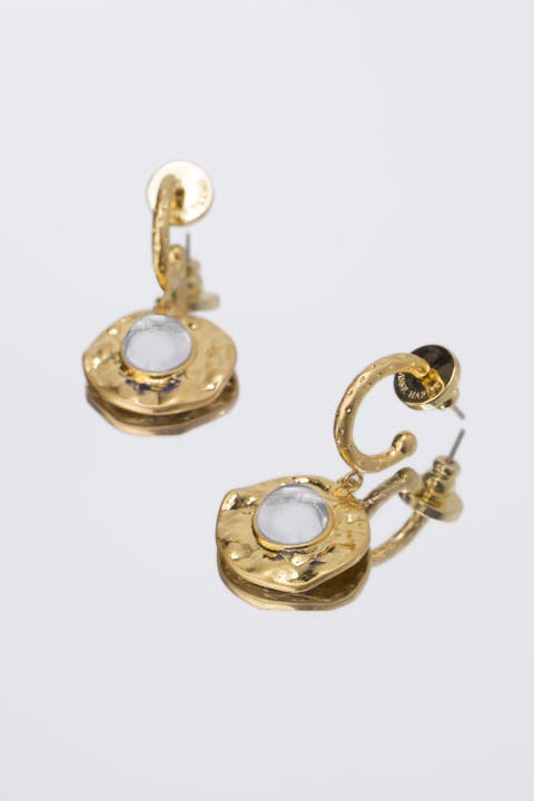Roaming Venus Crystal Molten Earrings