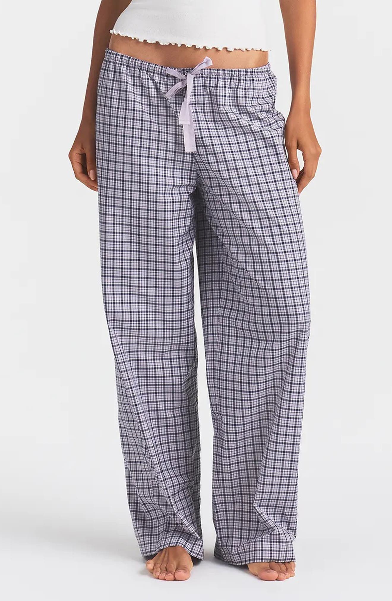 selected IRIS MICA NAVY CHECK