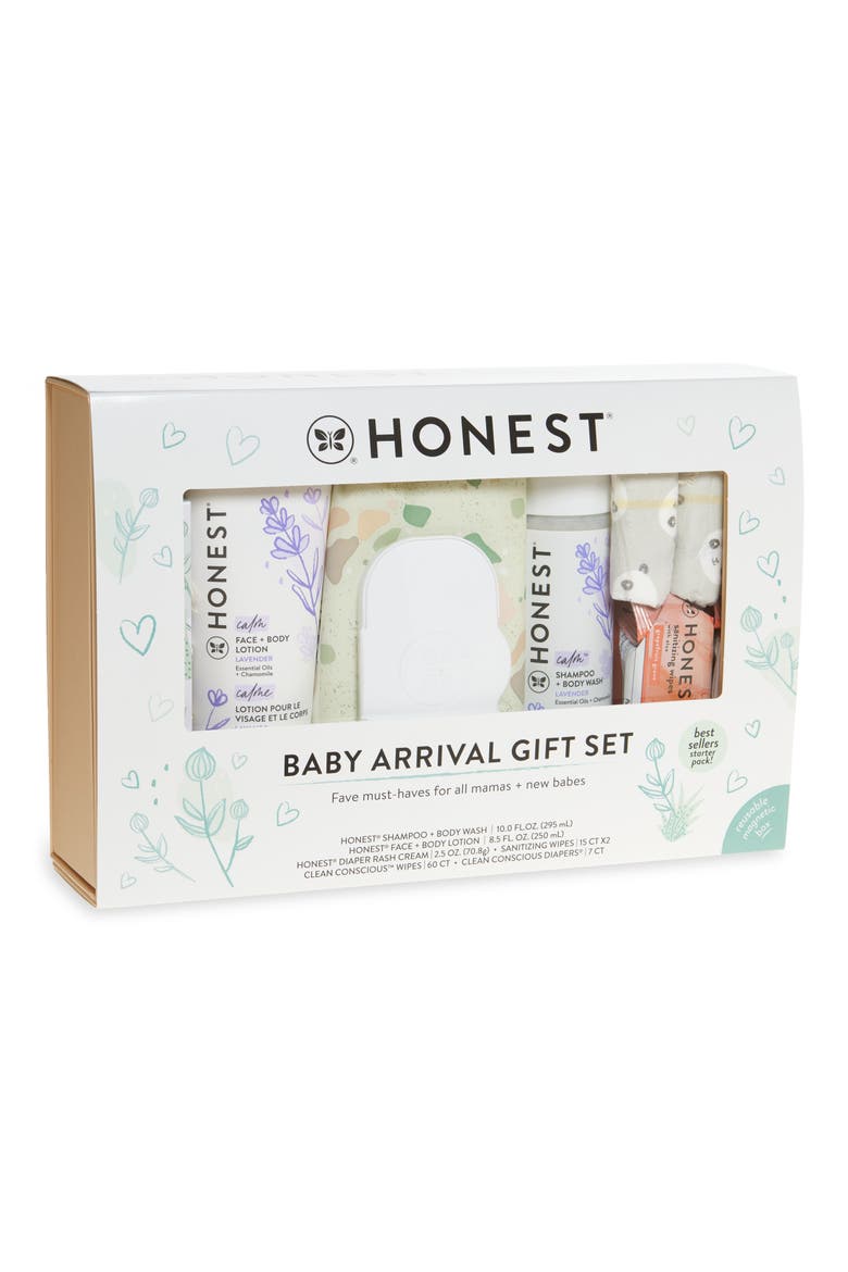 Baby Arrival Gift Set, Alternate, color, WHITE