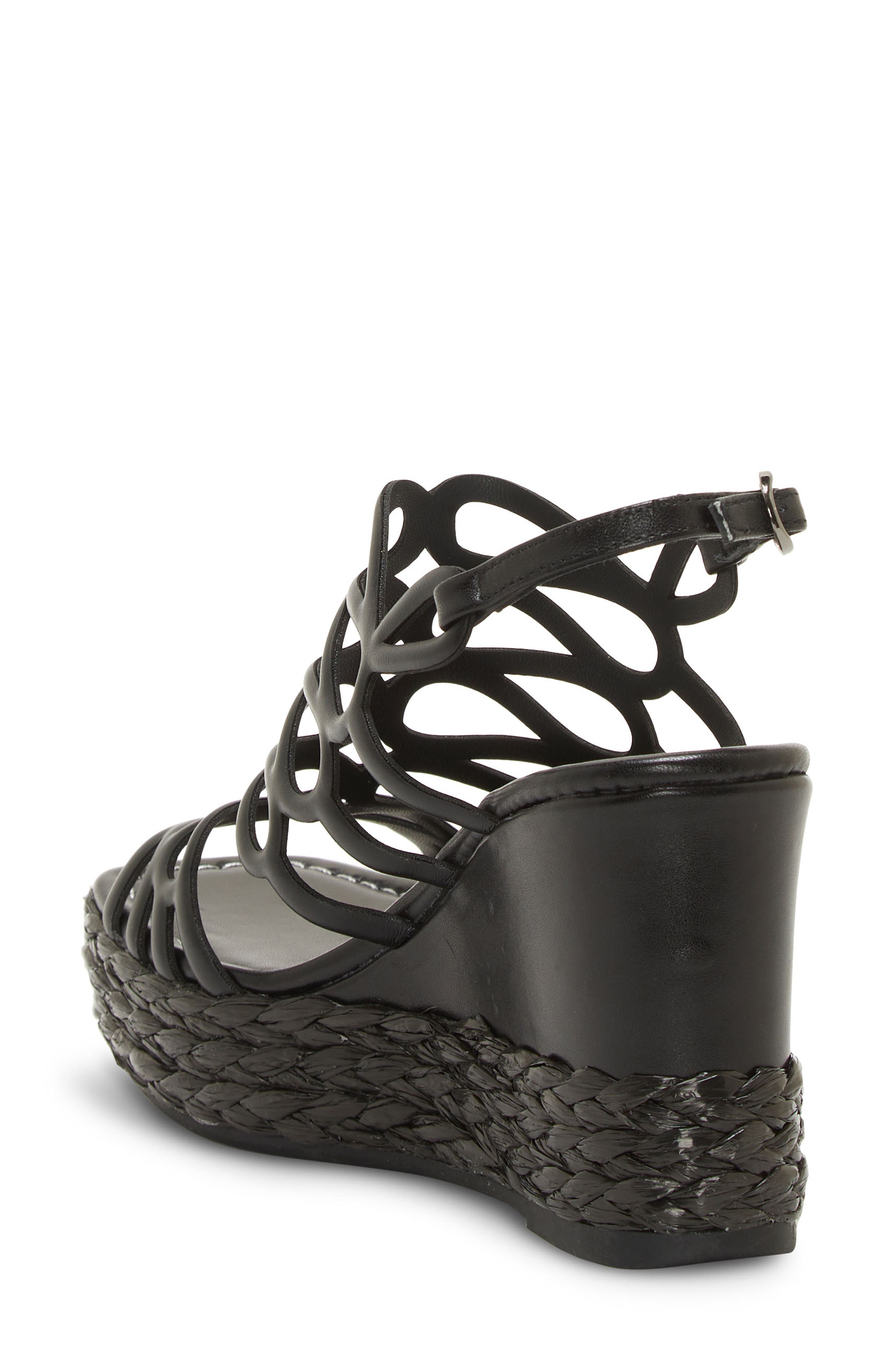 Vince Camuto Alize Platform Wedge Strappy Sandal, Alternate, color, 