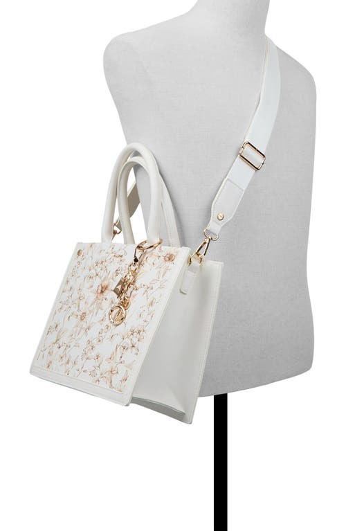Aldo Dasfloraa Faux Leather Tote In Pattern