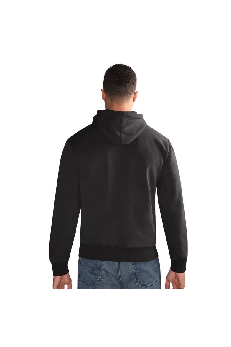 Men's Starter Black Atlanta Falcons Vintage Pullover Hoodie, Alternate, color, Black