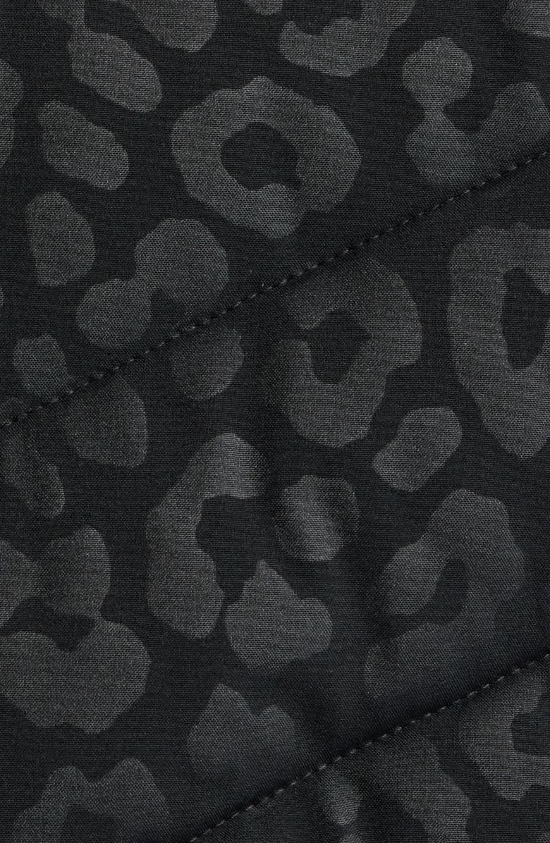 MICHAEL Michael Kors Faux Fur Trim Quilted Vest, Alternate, color,