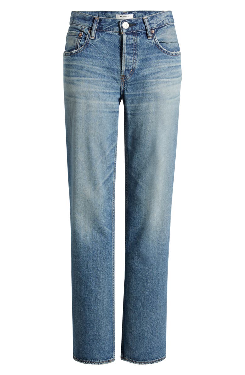 MOUSSY VINTAGE Millsboro Straight Leg Jeans, Alternate, color, Blue