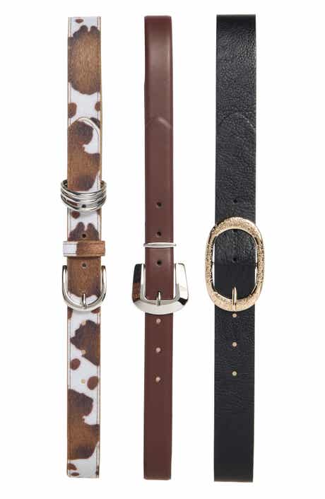 Vince Camuto Assorted Set of 3 Belts