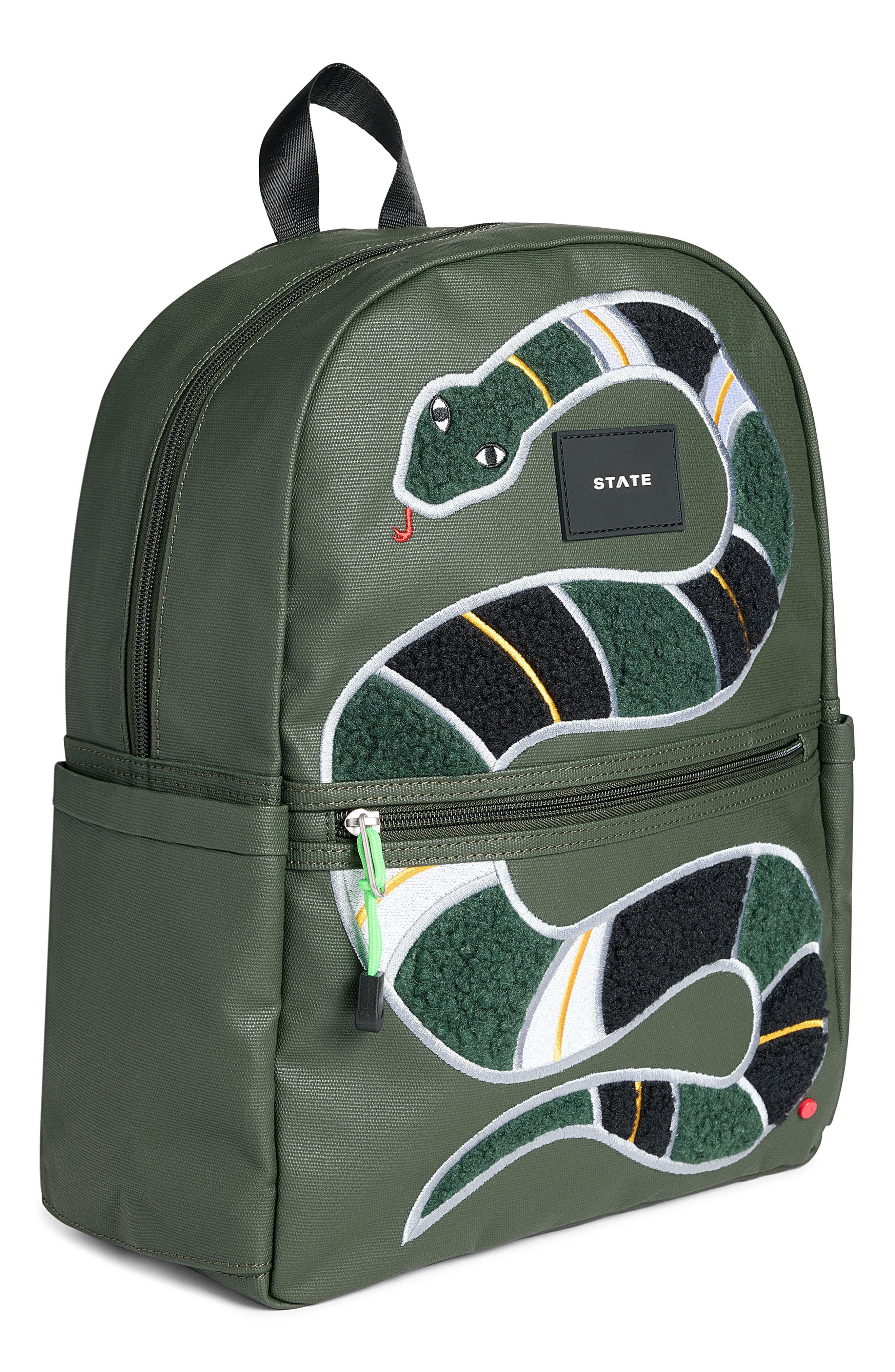 Kids' Kane Travel Backpack, Alternate, color, FUZZY SNAKE
