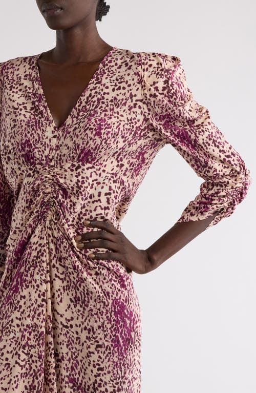 Isabel Marant Albini Stretch Silk Midi Dress