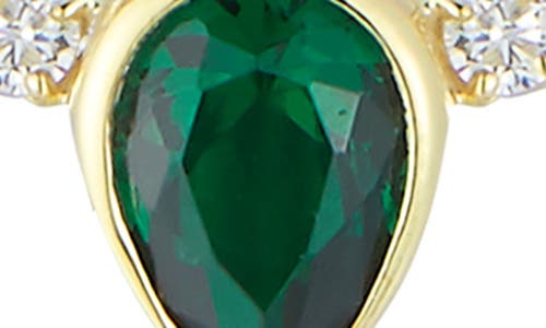 Chloe & Madison Chloe And Madison Cubic Zirconia Pendant Tennis Choker Necklace In Gold