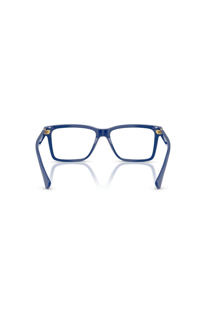 Versace 58mm Rectangle optical glasses, Alternate, color, Blue