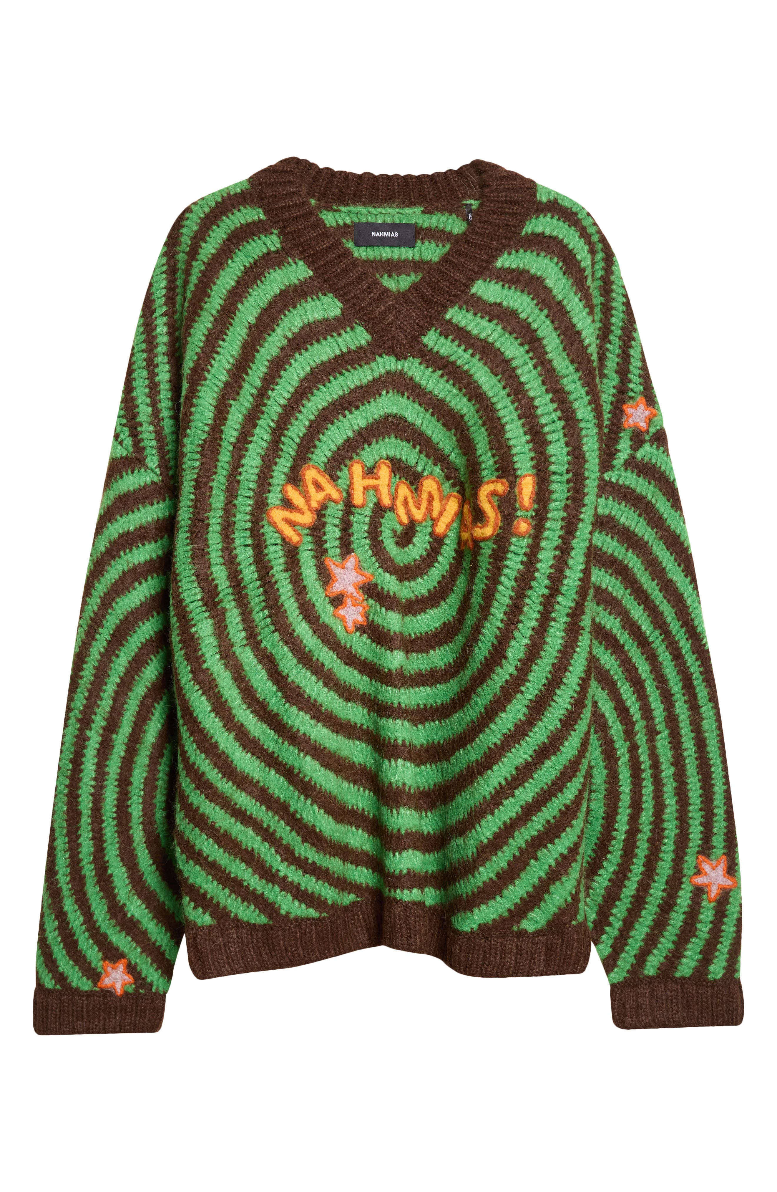 selected BROWN / GREEN MULTI KNITWEAR