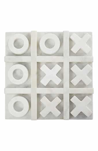 Marble Tic Tac Toe Set