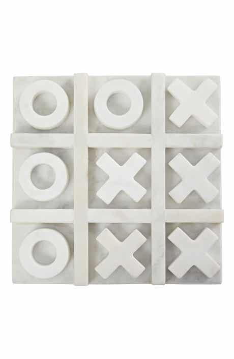 Marble Tic Tac Toe Set