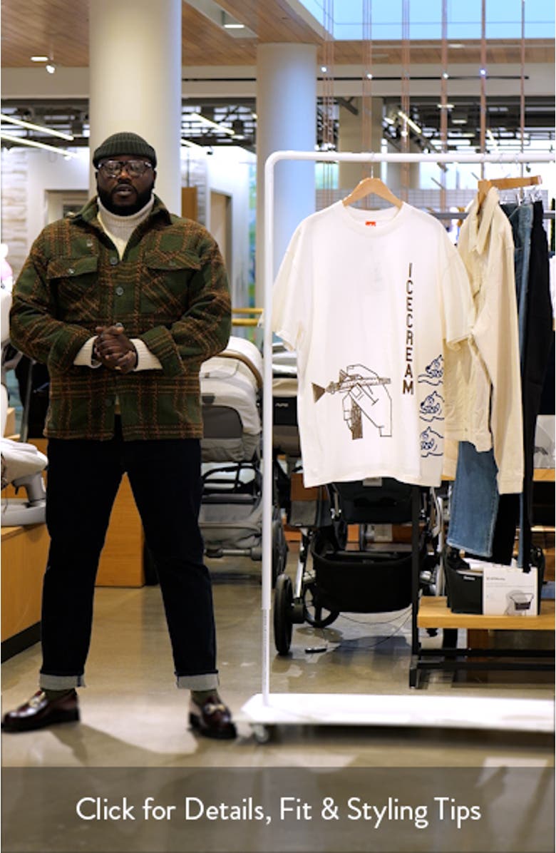 Oversize Spray Graphic T-Shirt, sales video thumbnail