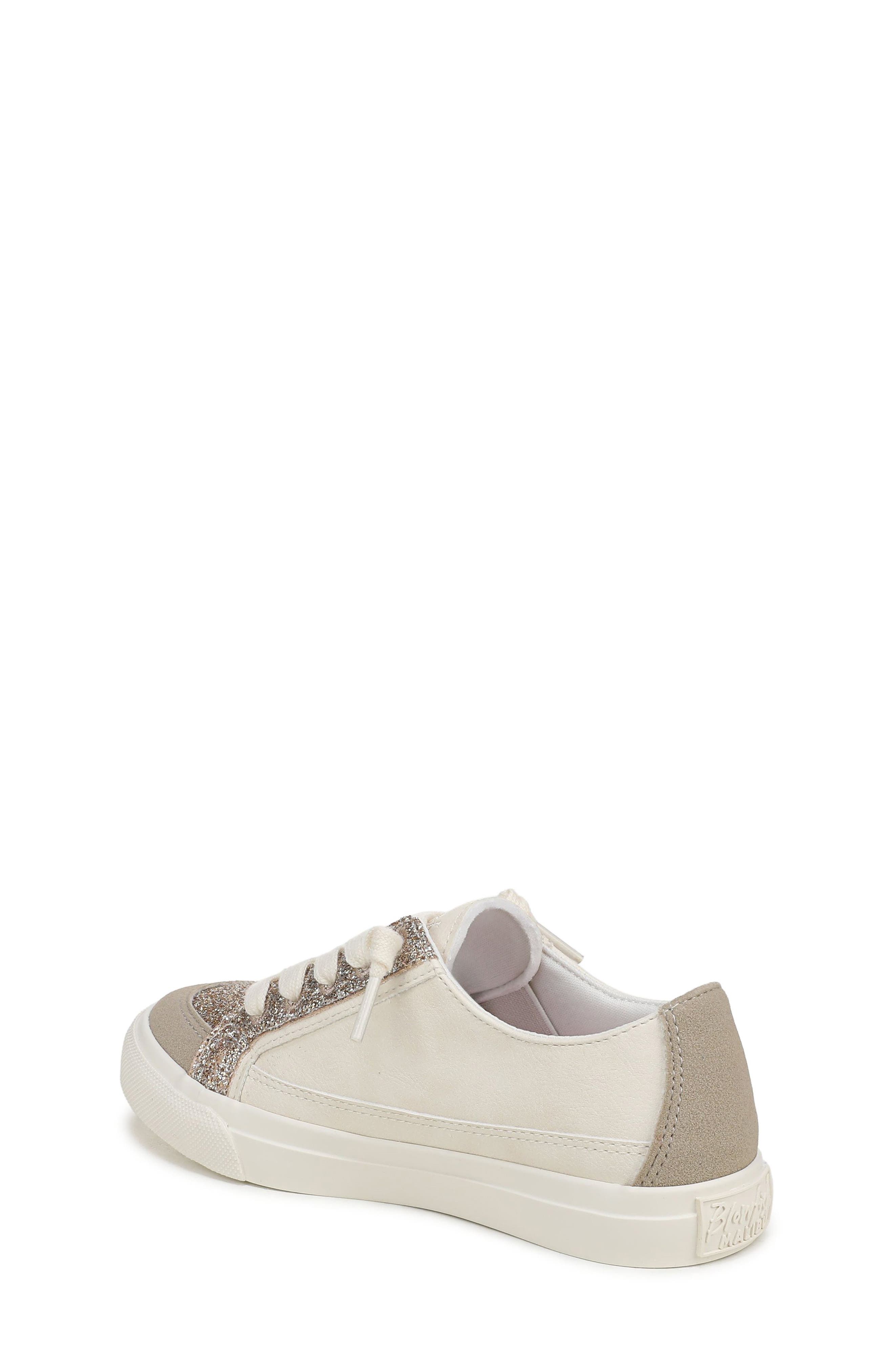 Kids' Pebble 3-K Faux Leather Sneaker, Alternate, color, CREAM GOLD