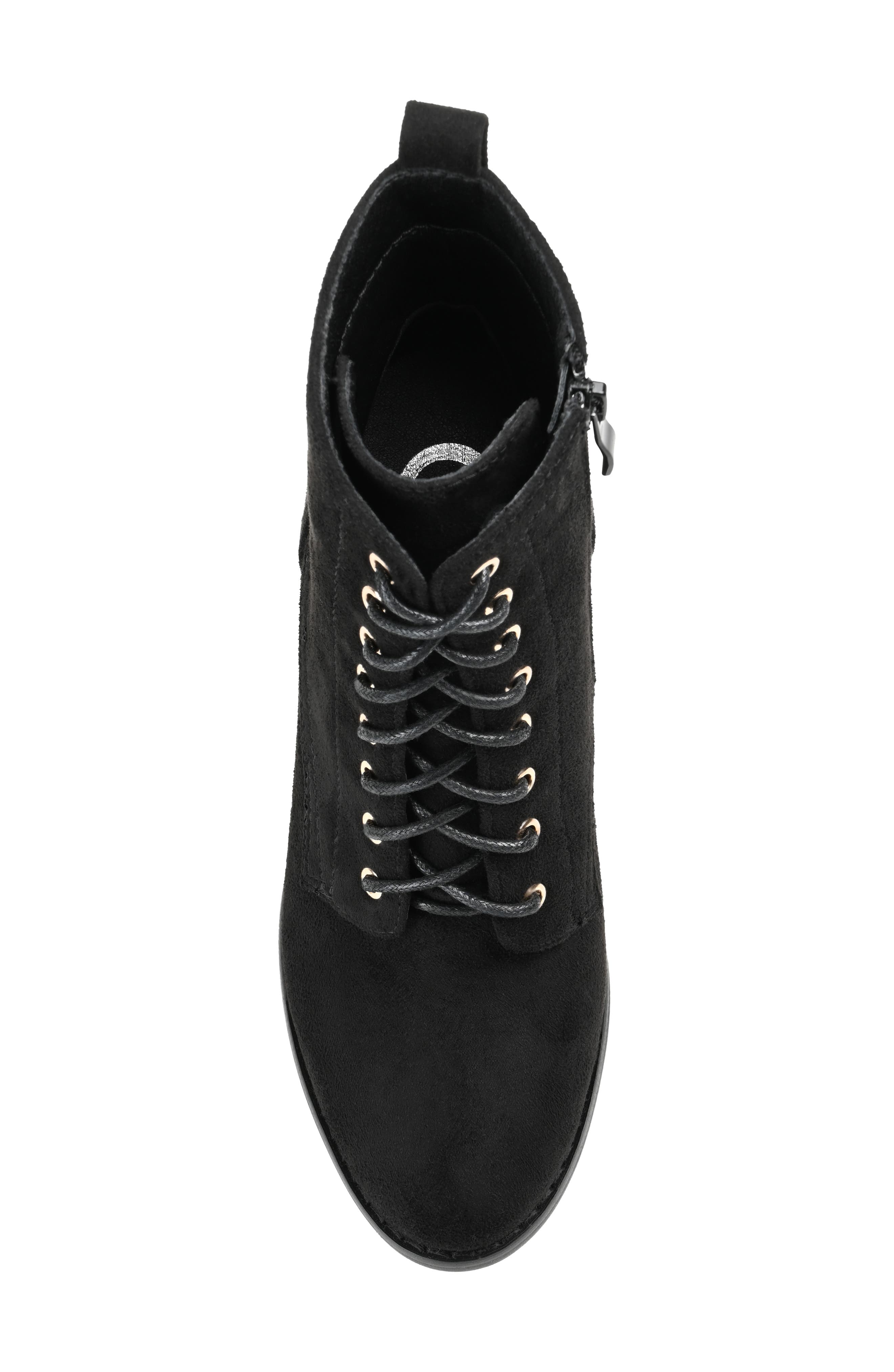 Journee Collection Baylor Bootie - Wide Width, Alternate, color, Black