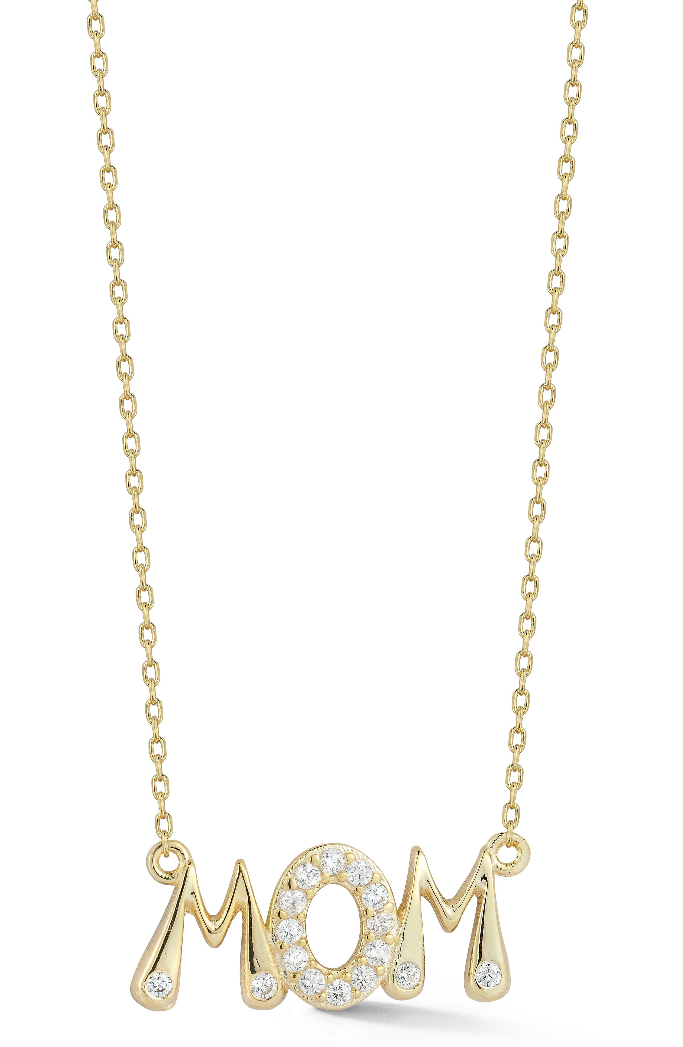 GLAZE JEWELRY Mom Pendant Necklace