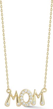 GLAZE JEWELRY Mom Pendant Necklace