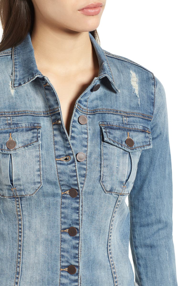 KUT from the Kloth Kara Denim Jacket, Alternate, color, 